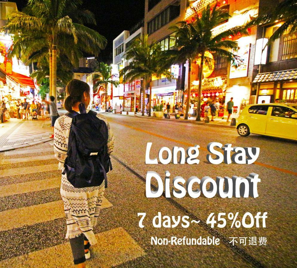 Glanz-Inn Matsuo-Guesthouse In Okinawa Naha Bagian luar foto